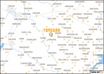 map of Yŏngdae