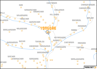 map of Yŏngdae