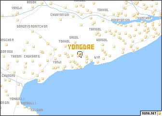 map of Yŏngdae