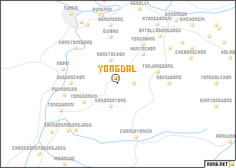 map of Yŏngdal