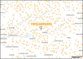 map of Yongdam-dong