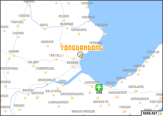 map of Yongdam-dong