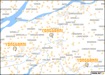 map of Yongdam-ni