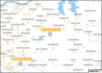 map of Yongdam-ni