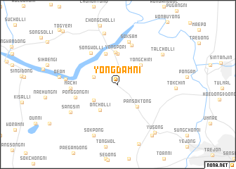 map of Yongdam-ni