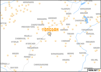 map of Yongdam