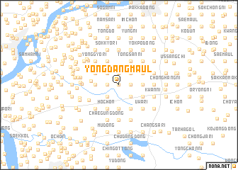 map of Yŏngdang-maŭl