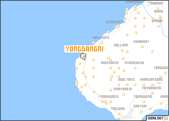 map of Yongdang-ni