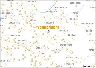 map of Yongdang-ni