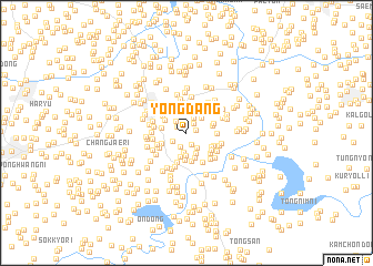 map of Yongdang