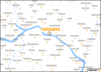 map of Yongdang