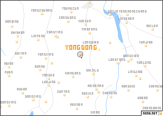 map of Yongdong