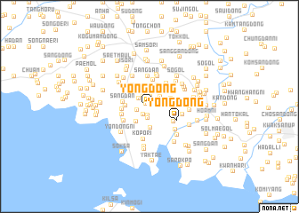 map of Yŏng-dong