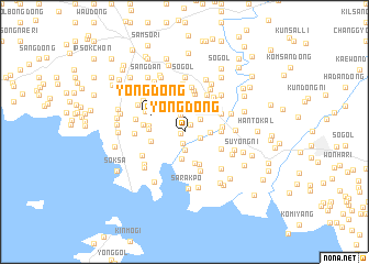 map of Yong-dong