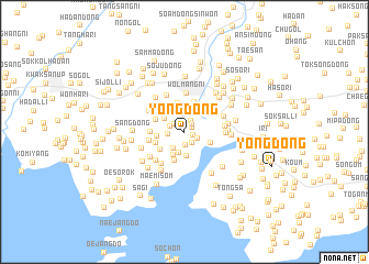 map of Yŏng-dong