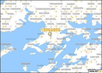 map of Yong-dong