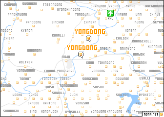 map of Yong-dong