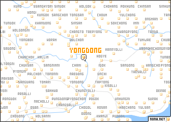 map of Yong-dong