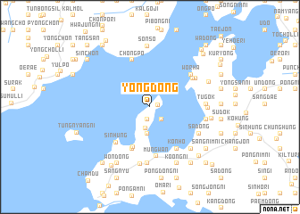 map of Yongdong