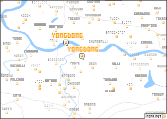 map of Yŏngdong