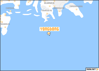 map of Yong-dong