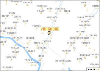 map of Yŏng-dong