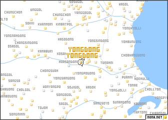 map of Yong-dong