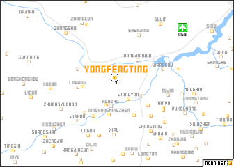 map of Yongfengting