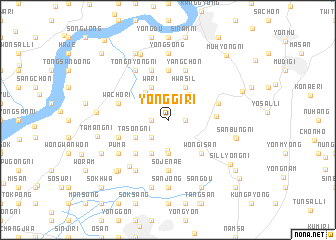 map of Yonggi-ri