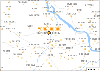 map of Yonggŏ-dong