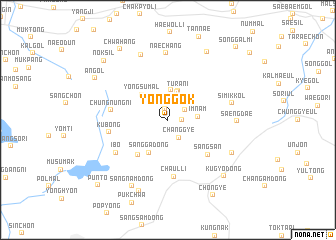 map of Yŏnggok