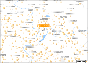 map of Yong-gol