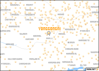 map of Yonggong-ni