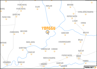 map of Yonggu