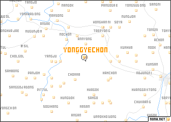 map of Yonggyech\