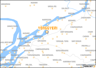 map of Yonggye-ri