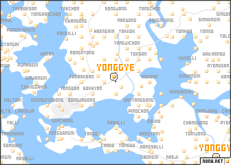 map of Yonggye