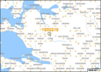 map of Yonggye