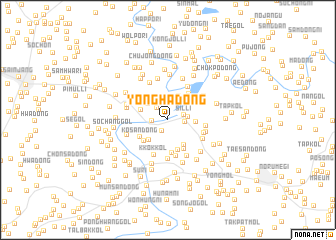 map of Yongha-dong