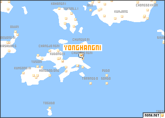 map of Yonghang-ni