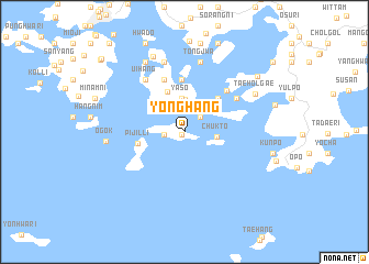 map of Yonghang