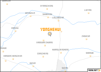 map of Yonghehui