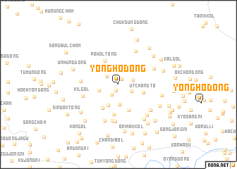 map of Yongho-dong