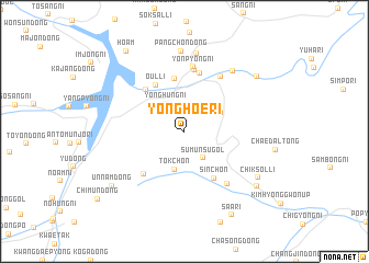 map of Yonghoe-ri