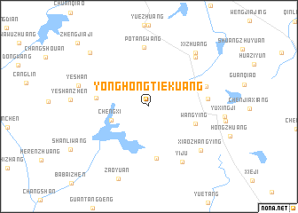 map of Yonghongtiekuang