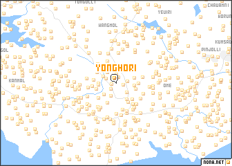 map of Yongho-ri