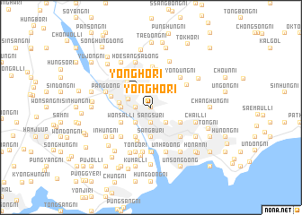 map of Yŏngho-ri