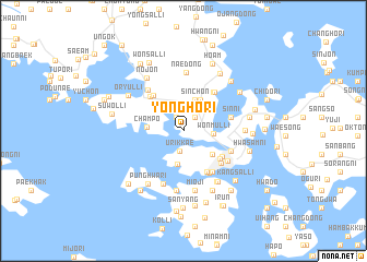 map of Yongho-ri