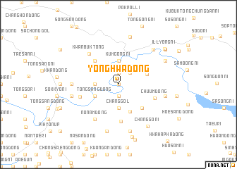 map of Yonghwa-dong