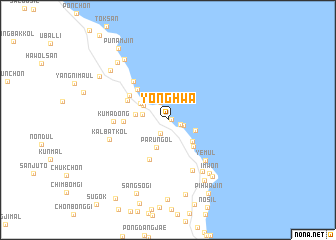 map of Yonghwa